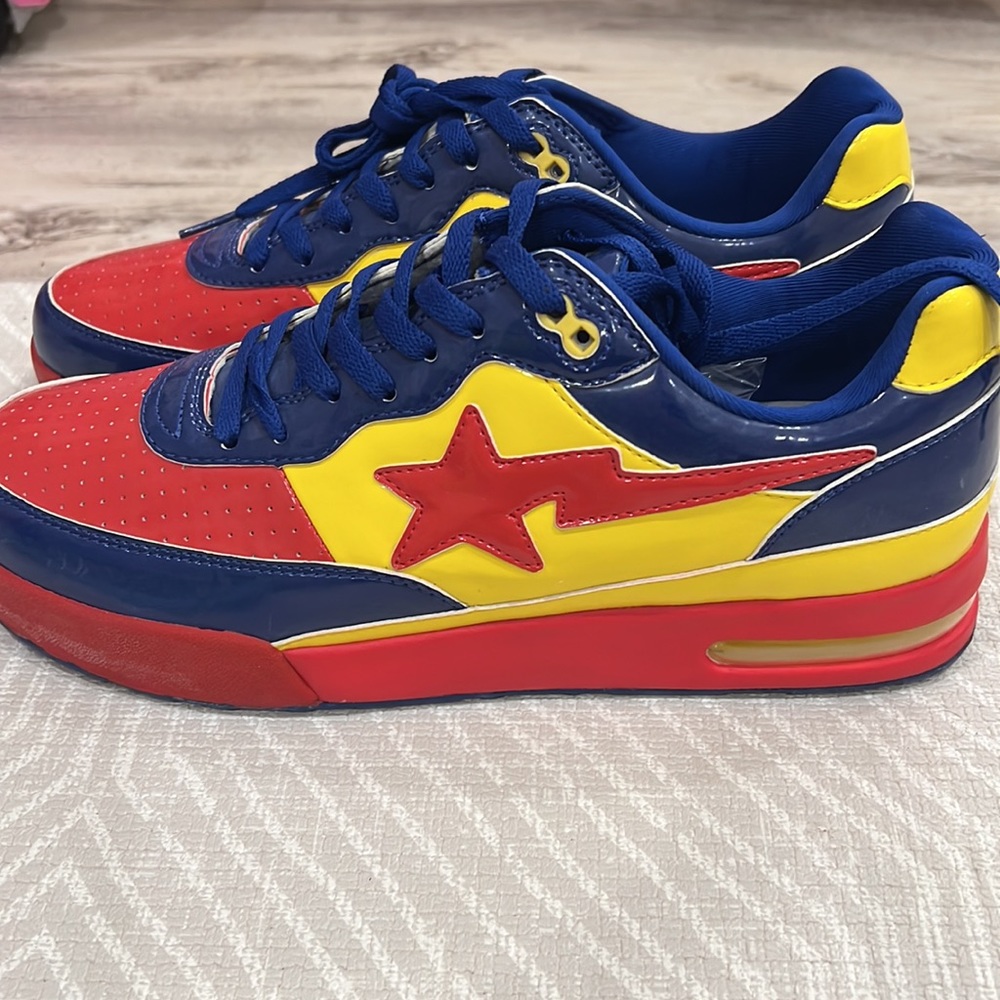 Never worn Superman bape